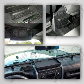 Roll Bar Storage Kit, Interior; 07-10 Jeep Wrangler JK