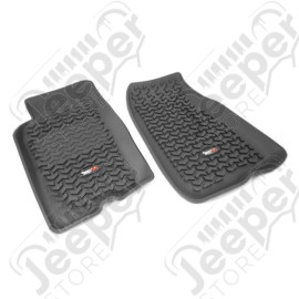 All Terrain Floor Liner, Front Pair, Black; 93-98 Grand Cherokee ZJ