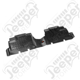 All Terrain Floor Liner, Rear, Black; 07-18 Jeep Wrangler JKU