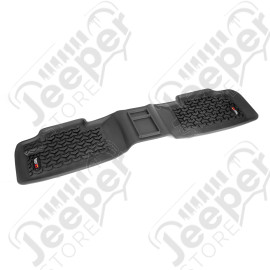Floor Liner, Rear; Black, 2011-2020 Dodge / Jeep Durango / Grand Cherokee WK2 
