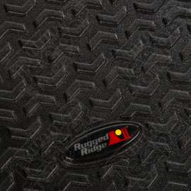 Floor Liner, Cargo; Black, 2018-2020 Jeep Wrangler JL 4 Dr