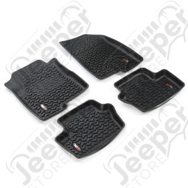 All Terrain Floor Liner Kit, Black; 07-17 Compass/Patriot MK/Caliber
