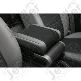Center Console Cover,Neoprene,Blk w/ Gray; 07-10(JK)