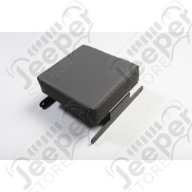 Center Console Cover, Blk, Vinyl; 07-10 Wrangler JK