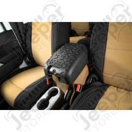 Center Console Cover, Black; 11-18 Jeep Wrangler JK