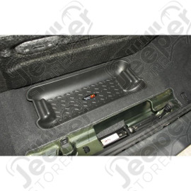 Cargo Storage Bin, Rear; 07-12 Jeep Wrangler JK