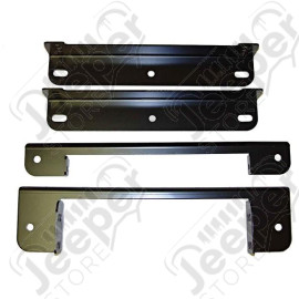 Seat Mounting Adapter; 76-90 Jeep CJ/Wrangler