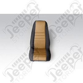 Seat Cover Kit, Front, Neoprene, Tan; 97-02 Jeep Wrangler TJ