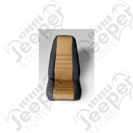 Seat Cover Kit, Front, Neoprene, Tan; 76-90 Jeep CJ/Wrangler YJ