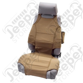Neoprene Seat Vests, Tan; 07-20 JK/JL/JT