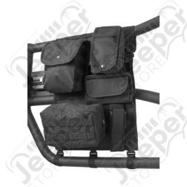 Tube Door Cover Kit, Cover/Bags; 97-18 Jeep Wrangler TJ/JK