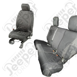 Elite Ballistic Seat Cover Kit; 11-18 Jeep Wrangler JKU, 4 Door