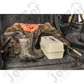 C3 Cargo Cover, Subwoofer; 07-14 Jeep Wrangler JKU, 4 Door