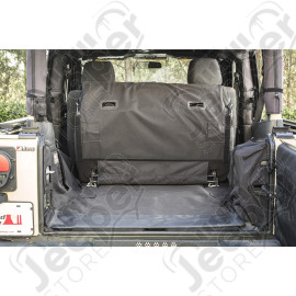 C3 Cargo Cover, Subwoofer; 07-14 Jeep Wrangler JK, 2 Door