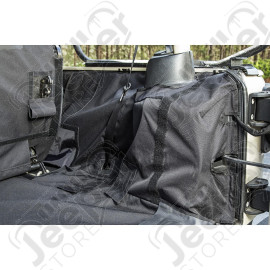 C3 Cargo Cover, Subwoofer; 07-14 Jeep Wrangler JK, 2 Door