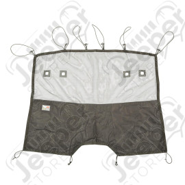 C2 Cargo Curtain, Front; 07-18 Jeep Wrangler JK/JKU
