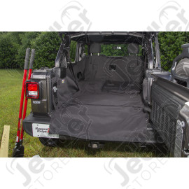 C3 Cargo Cover; 2018-20 Jeep Wrangler JL, 4 Door