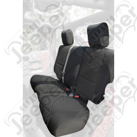 Seat Cover Kit, Black; 11-18 Jeep Wrangler JK, 2 Door