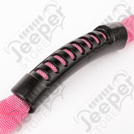 Grab Handle, A-Pillar Mounted, Pink; 07-18 Jeep Wrangler JK