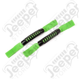 Grab Handle, Seat Mounted, Green; 07-18 Jeep Wrangler JK