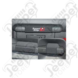 Grab Handle Kit, Black; 07-10 Jeep Wrangler JKU