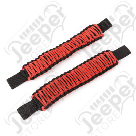 Seat Mount Grab Handle, Red; 07-20 JK/JL/JT