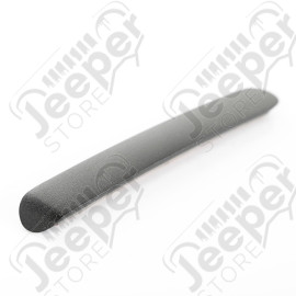Elite Door Handle Inserts, Black; 07-18 Jeep Wrangler JKU, 4 Door