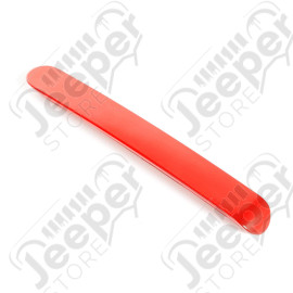 Elite Door Handle Inserts, Red; 07-18 Jeep Wrangler JKU, 4 Door