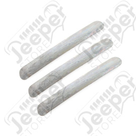 Elite Door Handle Inserts, Paintable; 07-18 Wrangler JK/JKU, 2 Door