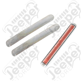 Elite Door Handle Inserts, Paintable; 07-18 Wrangler JK/JKU, 2 Door