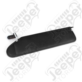 Sun Visor Kit, Black; 03-06 Jeep Wrangler TJ