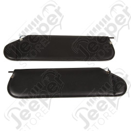 Sun Visor Kit, Agate; 97-02 Jeep Wrangler TJ
