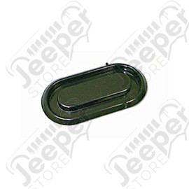 Windshield Wiper Pivot Cover; 76-86 Jeep CJ
