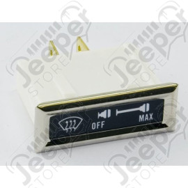 Indicator Light, Defrost; 76-86 Jeep CJ