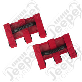 Ultimate Grab Handles, Red; 55-20 CJ/Wrangler/JT
