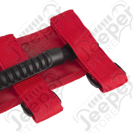 Ultimate Grab Handles, Red; 55-20 CJ/Wrangler/JT