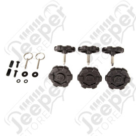 Elite Hard Top Quick Removal Kit; 07-18 Jeep Wrangler JKU, 4 Door