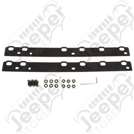 Trail Anchor Rail Kit; 07-18 Jeep Wrangler JKU, 4 Door