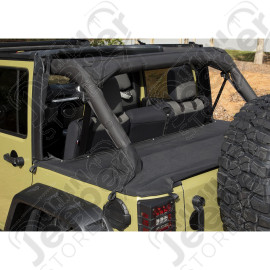 Tonneau Cover; 07-18 Jeep Wrangler JKU, 4 Door