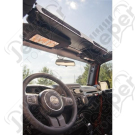 Overhead Storage Console; 87-18 Jeep Wrangler YJ/TJ/JK