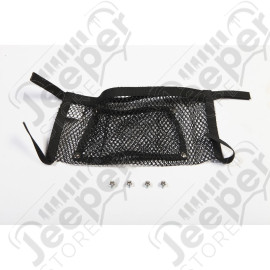 Glove Box Organizer Kit, Trail Dash Net; 97-06 Jeep Wrangler TJ