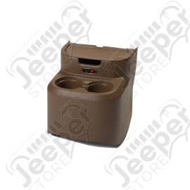Organizer, Rear, Seat Mounted, Tan; 11-18 Jeep Wrangler JKU, 4 Door