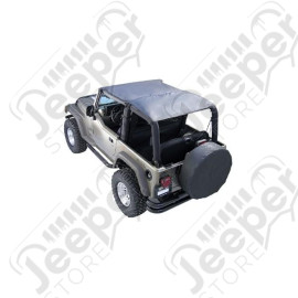 Roll Bar Top, Gray; 92-95 Jeep Wrangler YJ