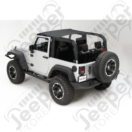 Summer Brief Top, Mesh; 10-18 Jeep Wrangler JK