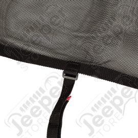 Eclipse Sun Shade, Black, Full; 18-20 Wrangler JL, 4-Dr