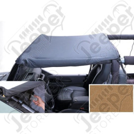 Pocket Brief Top, Spice; 97-06 Jeep Wrangler TJ