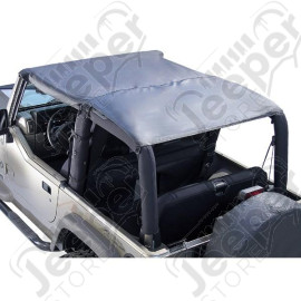 Bikini Island Pocket Topper - Couleur : Black Diamond - Jeep Wrangler TJ 97-06