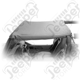 Pocket Brief Top, Black Diamond; 07-09 Jeep Wrangler JK