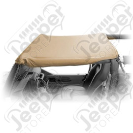 Pocket Brief Top, Khaki Diamond; 07-09 Jeep Wrangler JK
