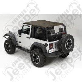 Island Topper, Khaki Diamond; 07-09 Jeep Wrangler JK